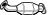 KIA 289502BBB0 Catalytic Converter
